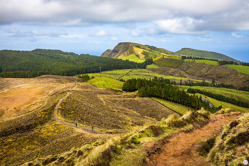 View from around Lagoa das Éguas, São Miguel Island, Azores