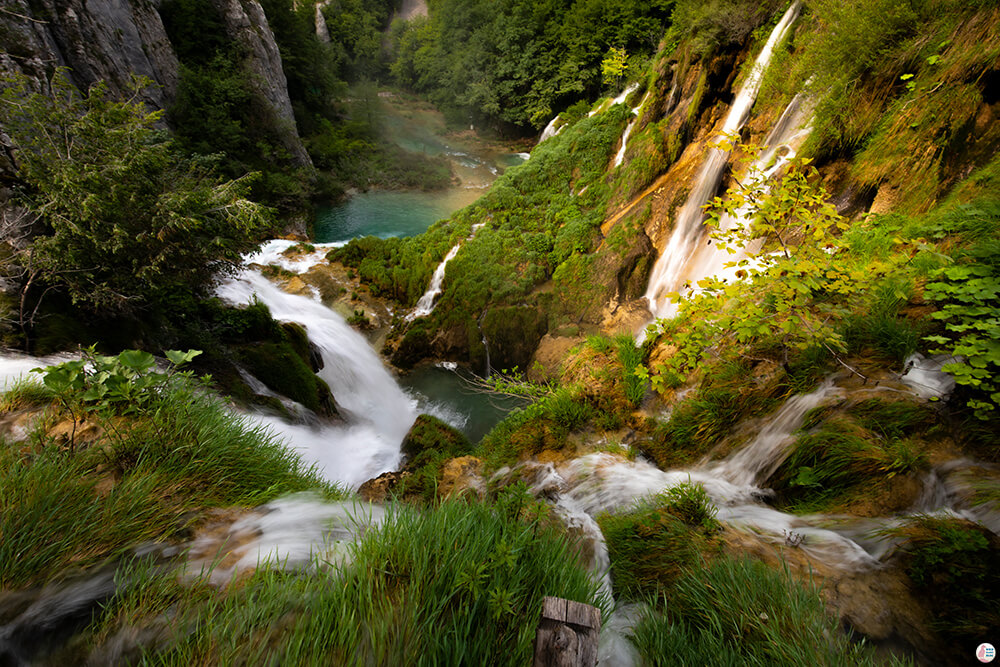 Waterfalls in Plitvice Upper Lakes, Croatia