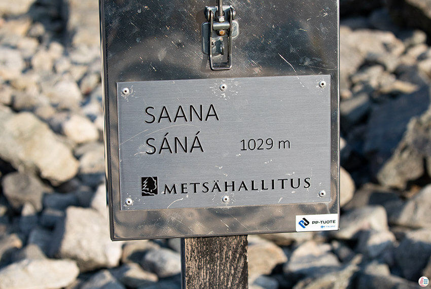 Saana summit 1029 m above sea level, Kilpisjärvi, Lapland, Finland