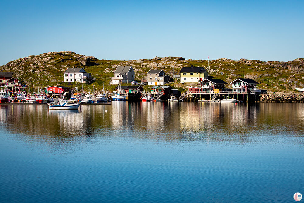 Gjesvær fishing village, Nordkapp, Northern Norway