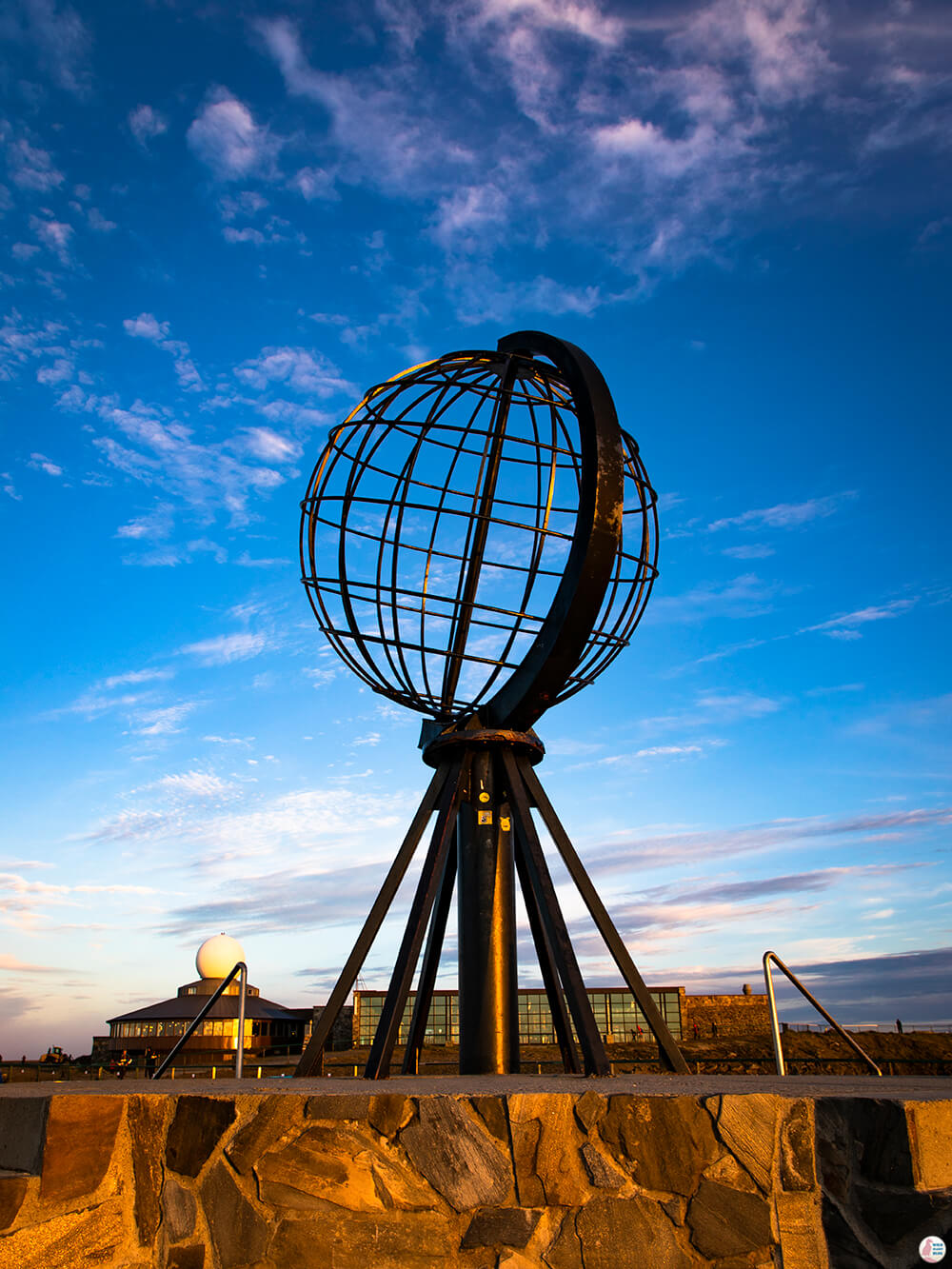 The North Cape Globe Monument, Nordkapp, Northern Norway