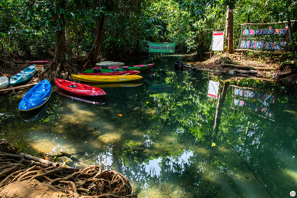 Long Klong Srakaew Kayaking Centre, Than Bok Khorani National Park, Krabi, Thailand
