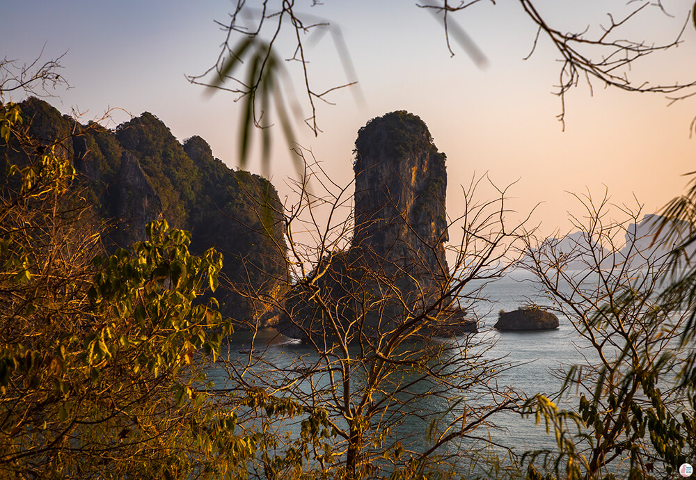 View from the Monkey Trail in Ao Nang, Krabi, Thailand